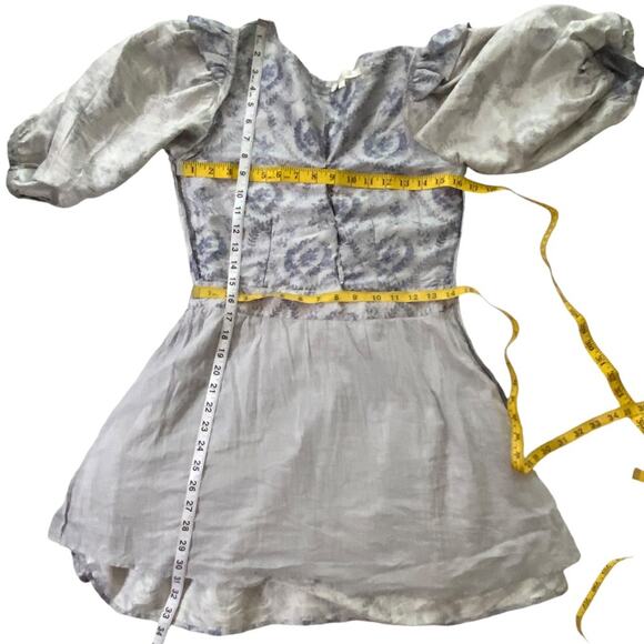 LoveShackFancy Small Cocktail Silk Dress Small Homecoming Formal $579 Pearla - Picture 8 of 16